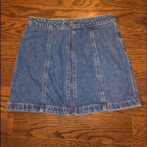 Denim skirt